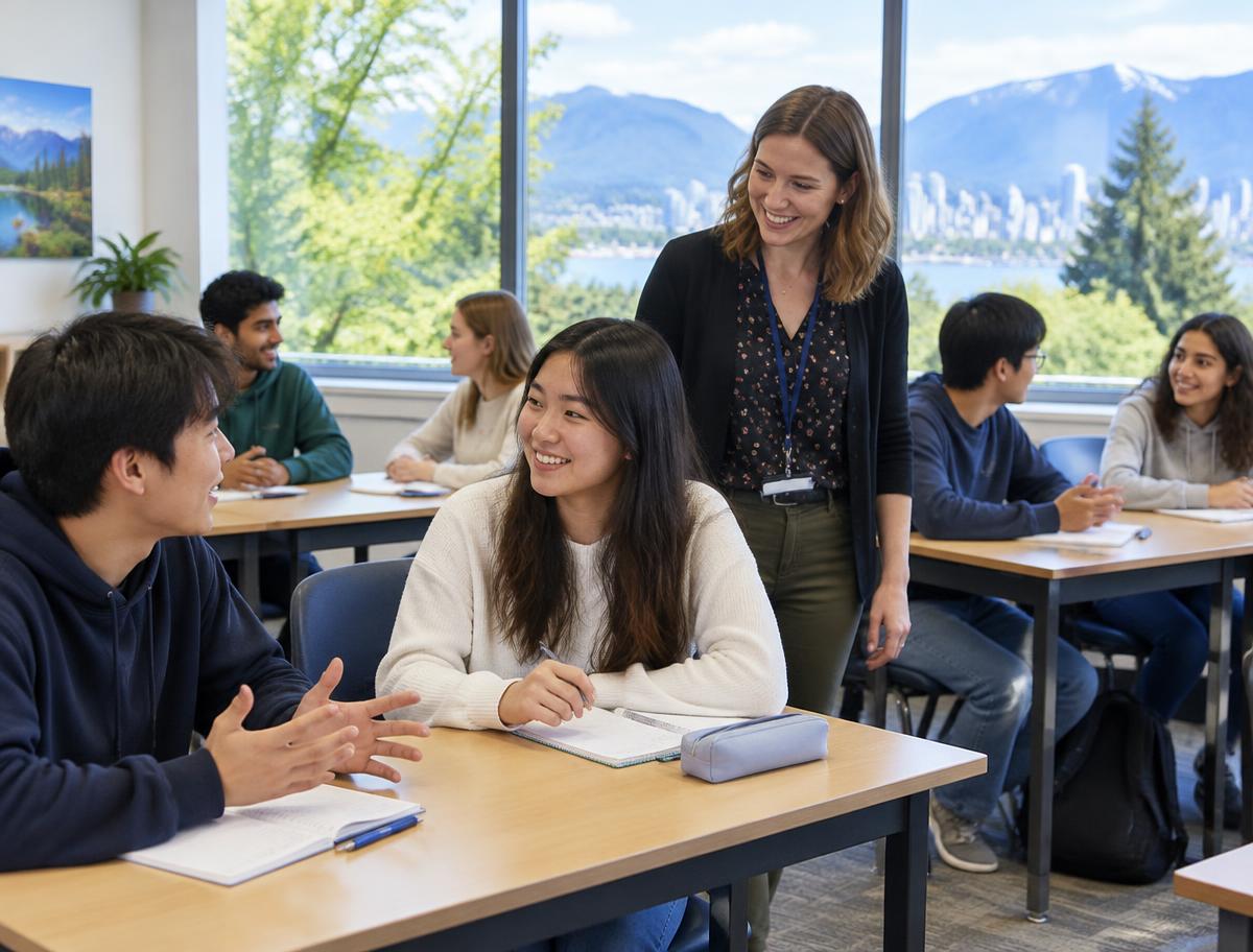 Full day of English instruction
